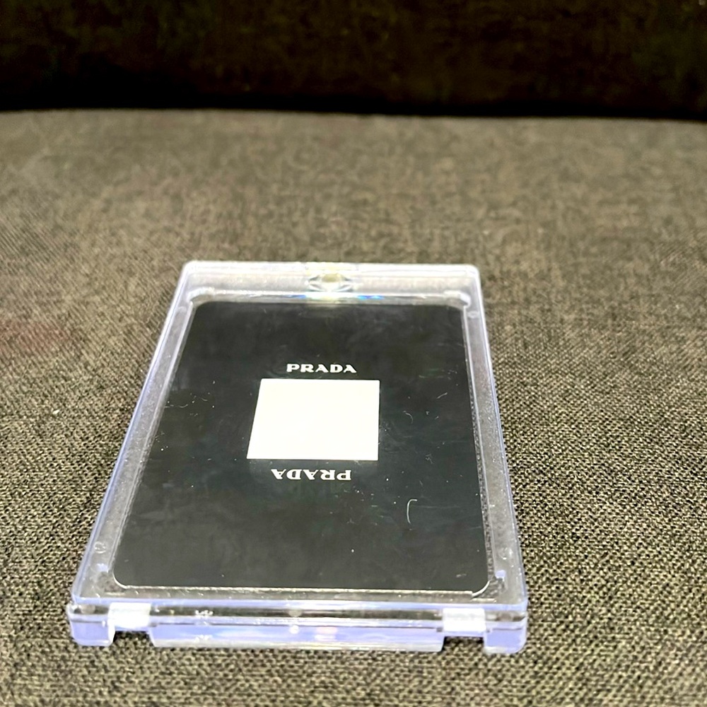 Prada playing card with case